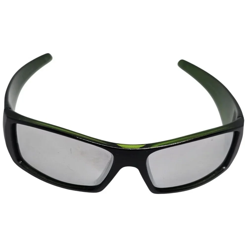 Disney Pixar Cars Kids Green & Black Rectangular Sunglasses With Lightning McQue